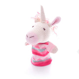 ChunkiChilli - Unicorn Hand Puppet in Organic Cotton