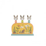 Moulin Roty - Pop Up Toy - Three Little Rabbits