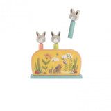 Moulin Roty - Pop Up Toy - Three Little Rabbits