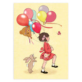 Belle & Boo Ltd - Birthday Balloons Postcard