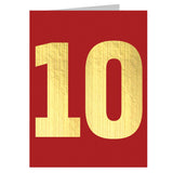 Kali Stileman Publishing - TGD13 Mini Gold Foiled Ten Card