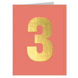 Kali Stileman Publishing - TGD10 Mini Gold Foiled Three Card