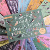 Button & Squirt - Amazing Birds of the British Isles Colouring Book