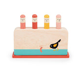 ThreadBear Design Ltd - Wooden Toy Early Bird Pop Up For Kids