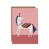 Hutch Cassidy - 'Magical Horse' Birthday Greetings Card
