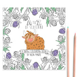 Neon Magpie - A - Z of Scotland Colouring Book
