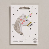 Petra Boase Ltd - Iron on Patch - Unicorn Head